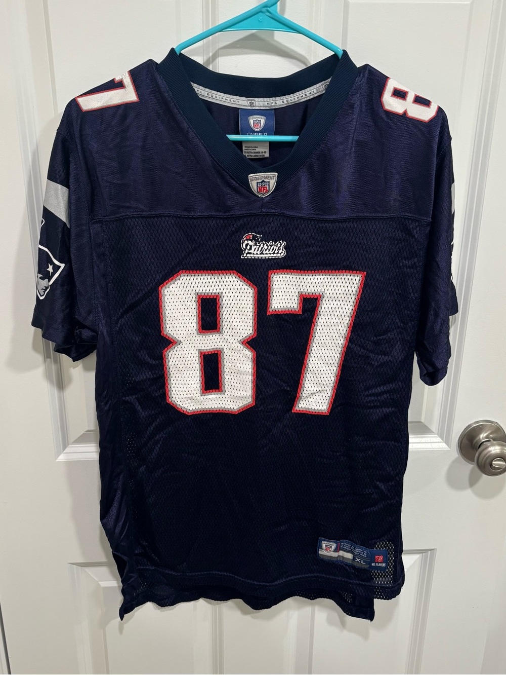Reebok New England Patriots Rob Gronkowski #87 Football Jersey Boys U.S. XL